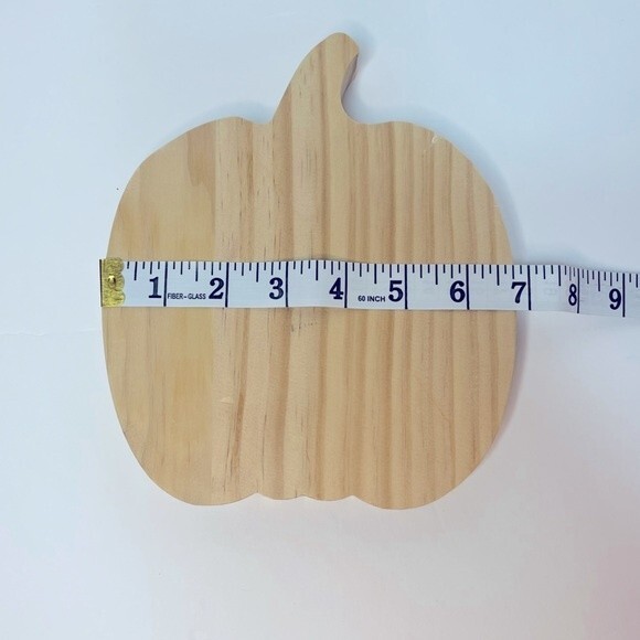 Mondo Llama Halloween Autumn Wood Pumpkin & Tomb Stone Set Ready to Decorate NEW - Picture 8 of 14